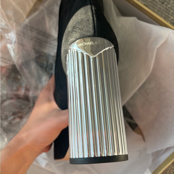 Michael Kors Porter Suede Platform Ankle Boots – 9 Brand New (not outlet) - Picture 12 of 16